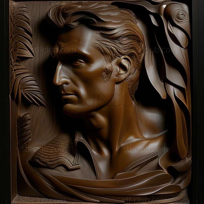 3D model Edward Steichen American artist (STL)